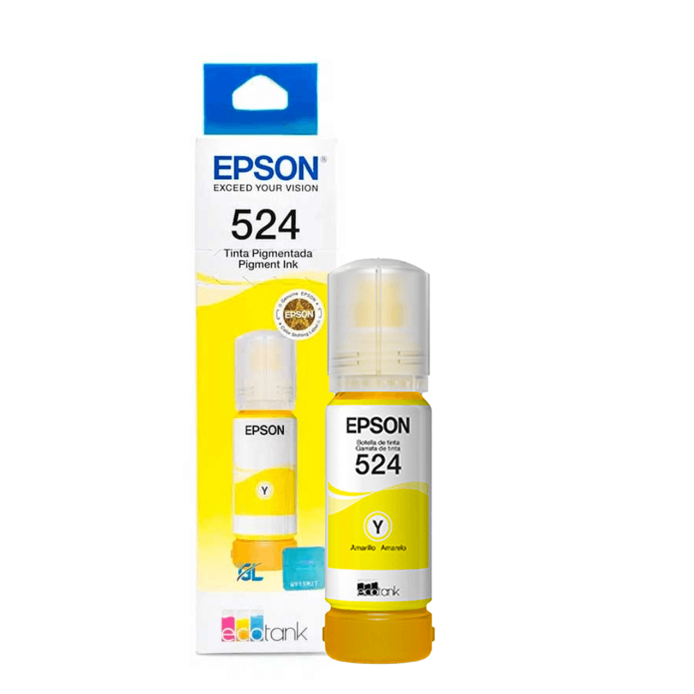 TINTA EPSON RECARGA YELLOW PIGMENTADA L15150 TINTA EPSON RECARGA YELLOW PIGMENTADA L15150 - Image 1