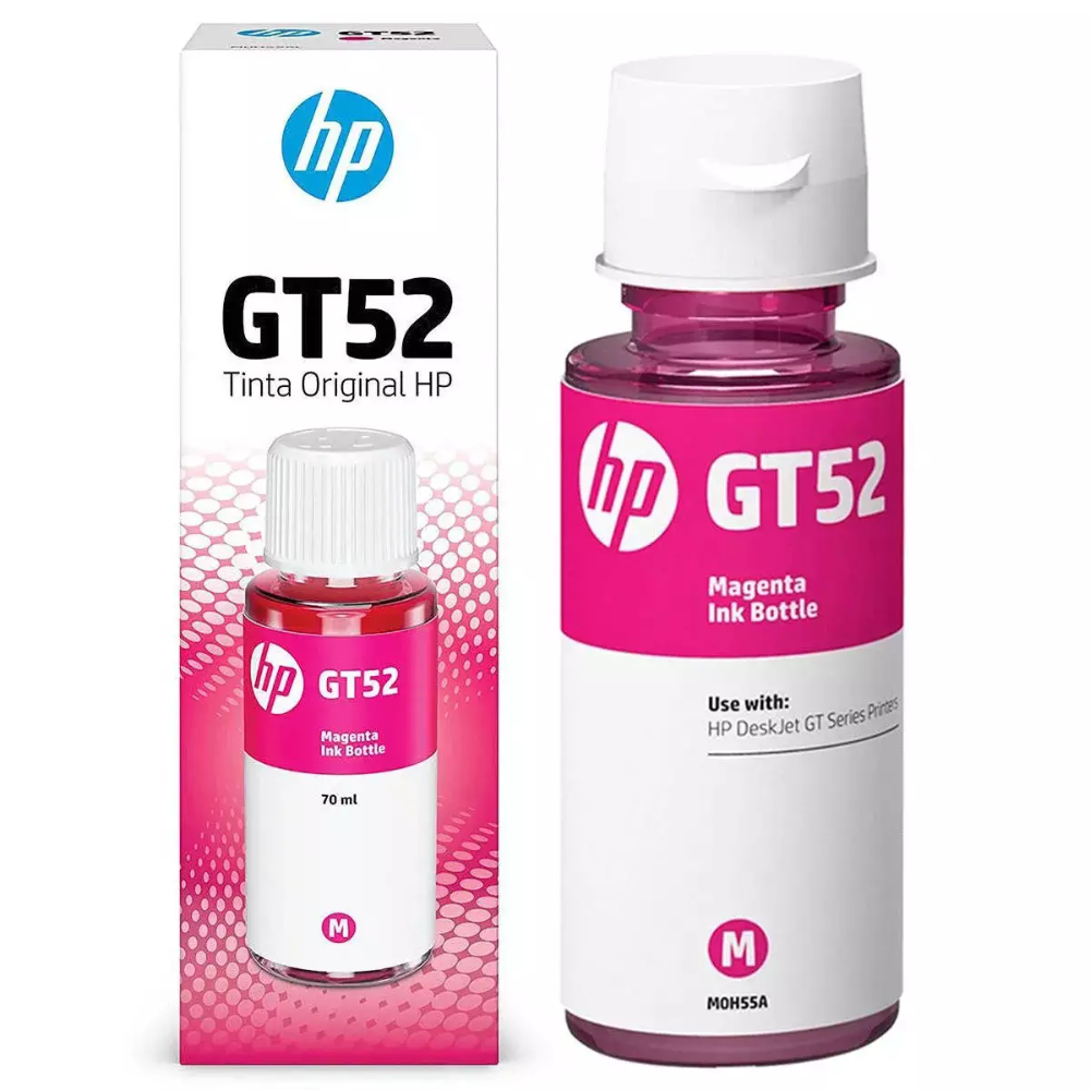 TINTA HP GT52-53 MAGENTA HP5810-20-500-15-17-19-30 TINTA HP GT52/53 MAGENTA HP5810/20/500/15/17/19/30 - Image 1